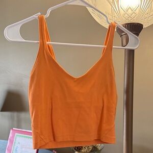 lululemon athletica Orange Soda Align Tank